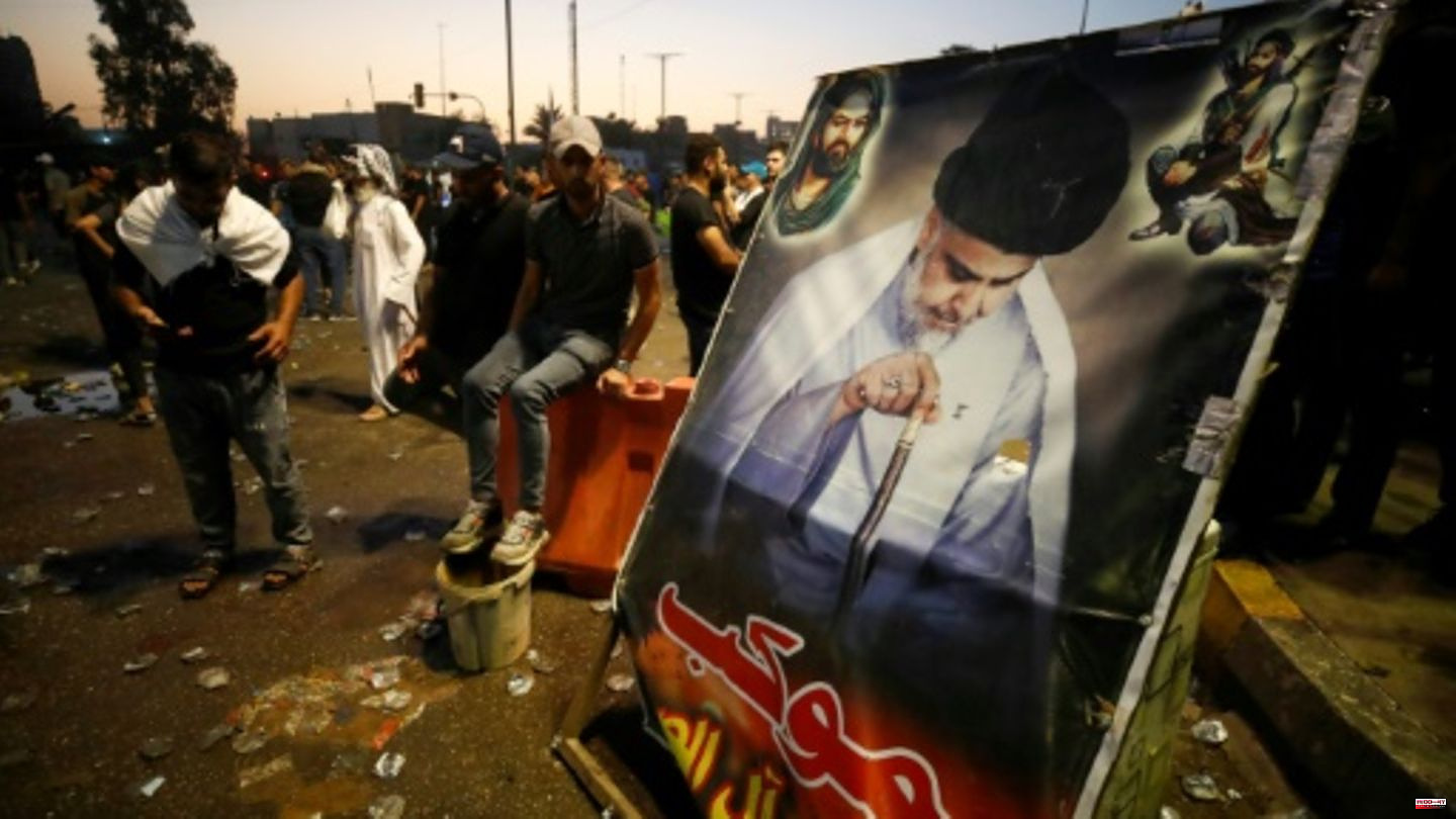 At least 15 dead in protests by angry Sadr supporters in Iraq