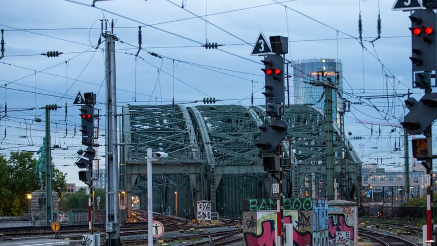 Bahn: Train traffic in Cologne again "regular and unobtrusive"