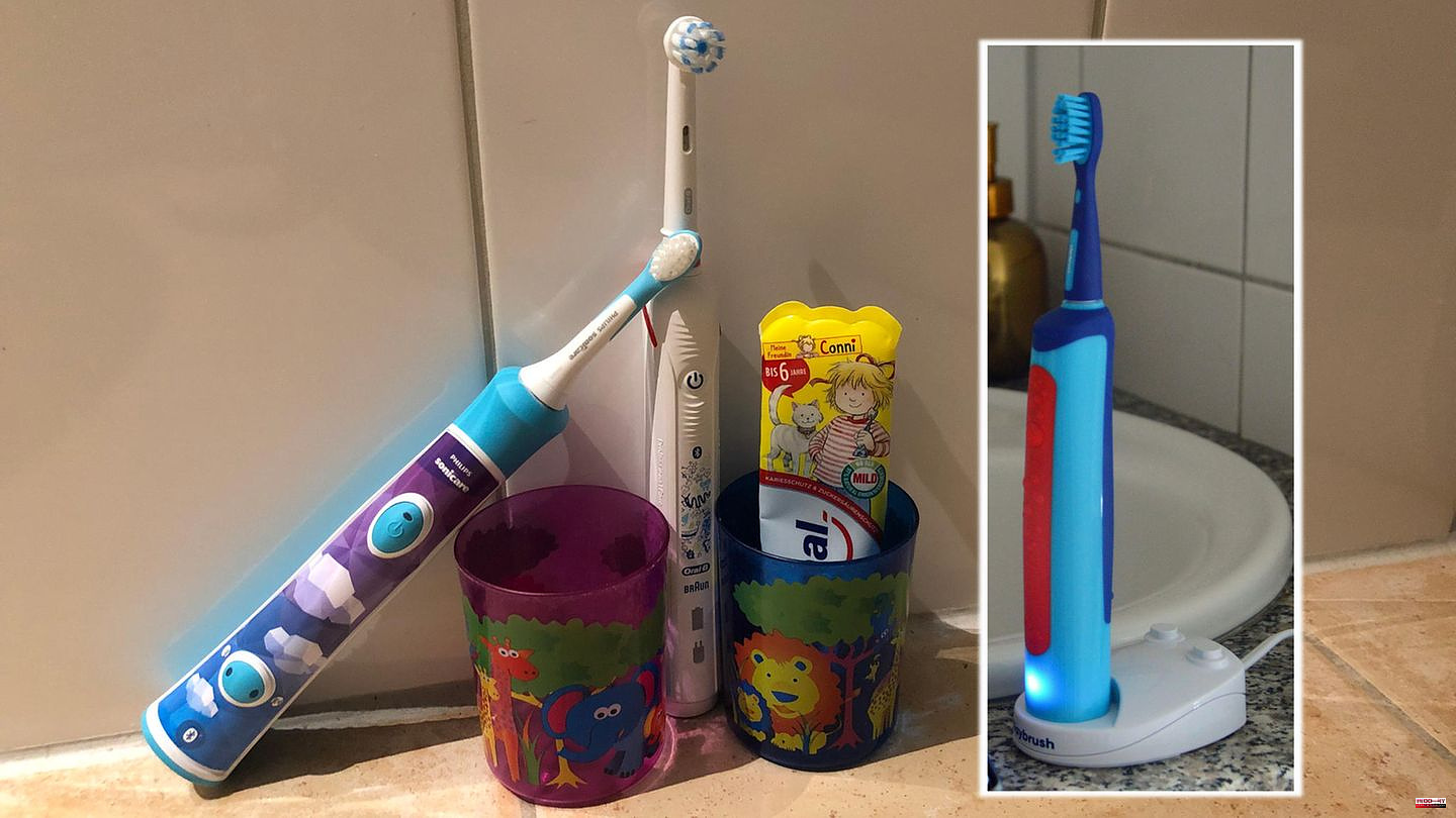 Smart dental care: electric toothbrushes for children: three models put to the test