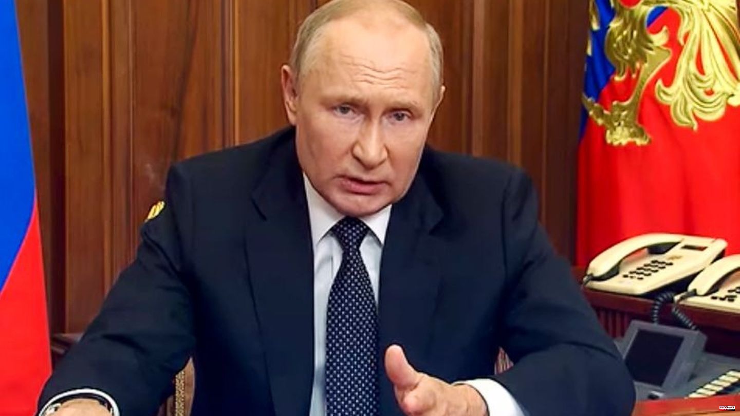 Russian President: Putin: Defend Russia with "all available means".
