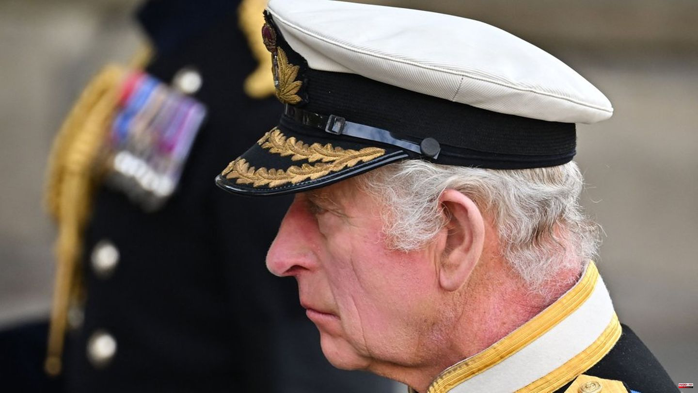 King Charles III: Touching moment at the state funeral