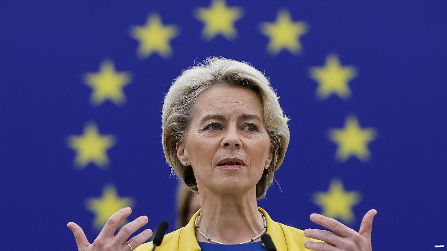 "State of the Union": Von der Leyen proposes excess profit taxes for energy companies: "The coming months will not be easy"