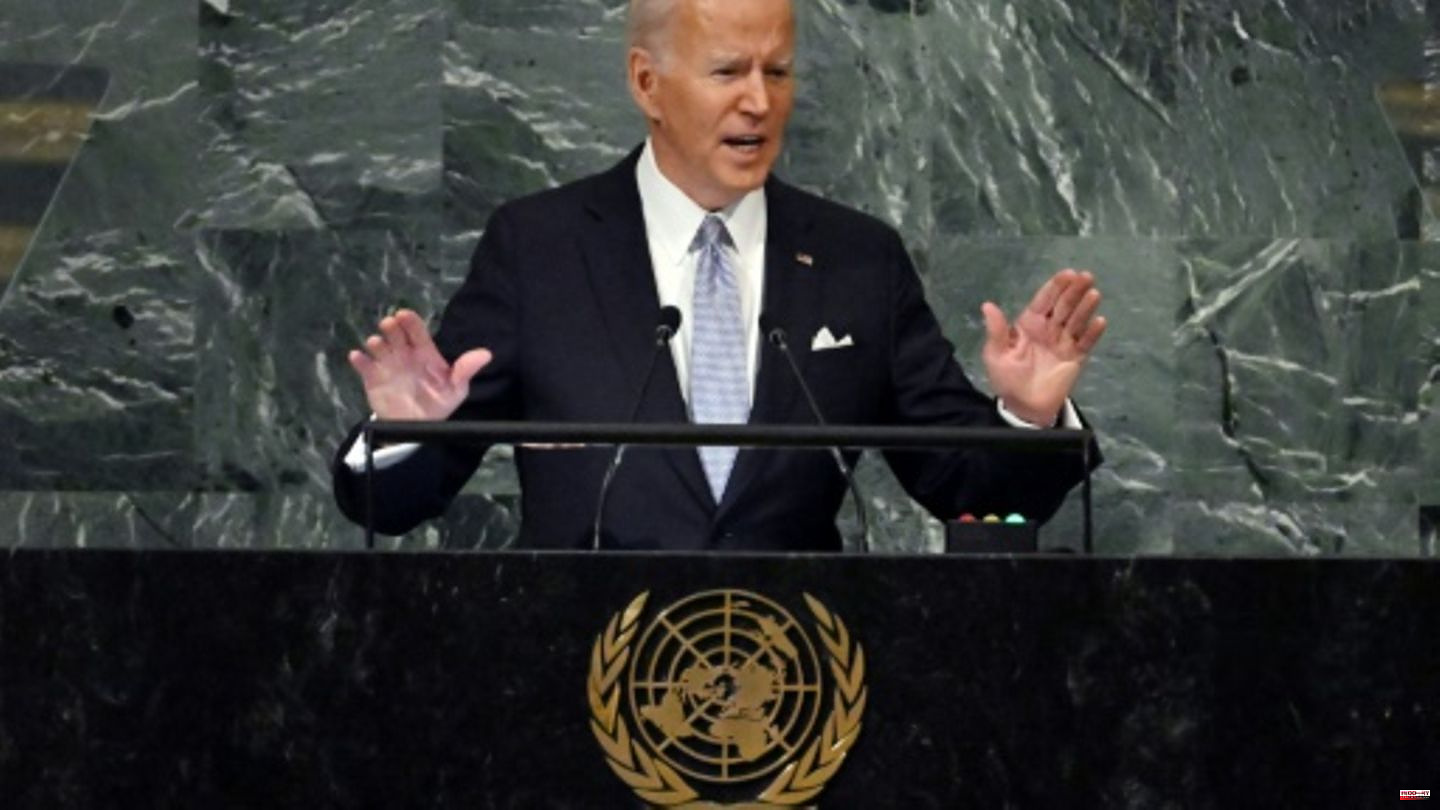 Biden: Russia "shamelessly" violated the UN charter with the Ukraine war