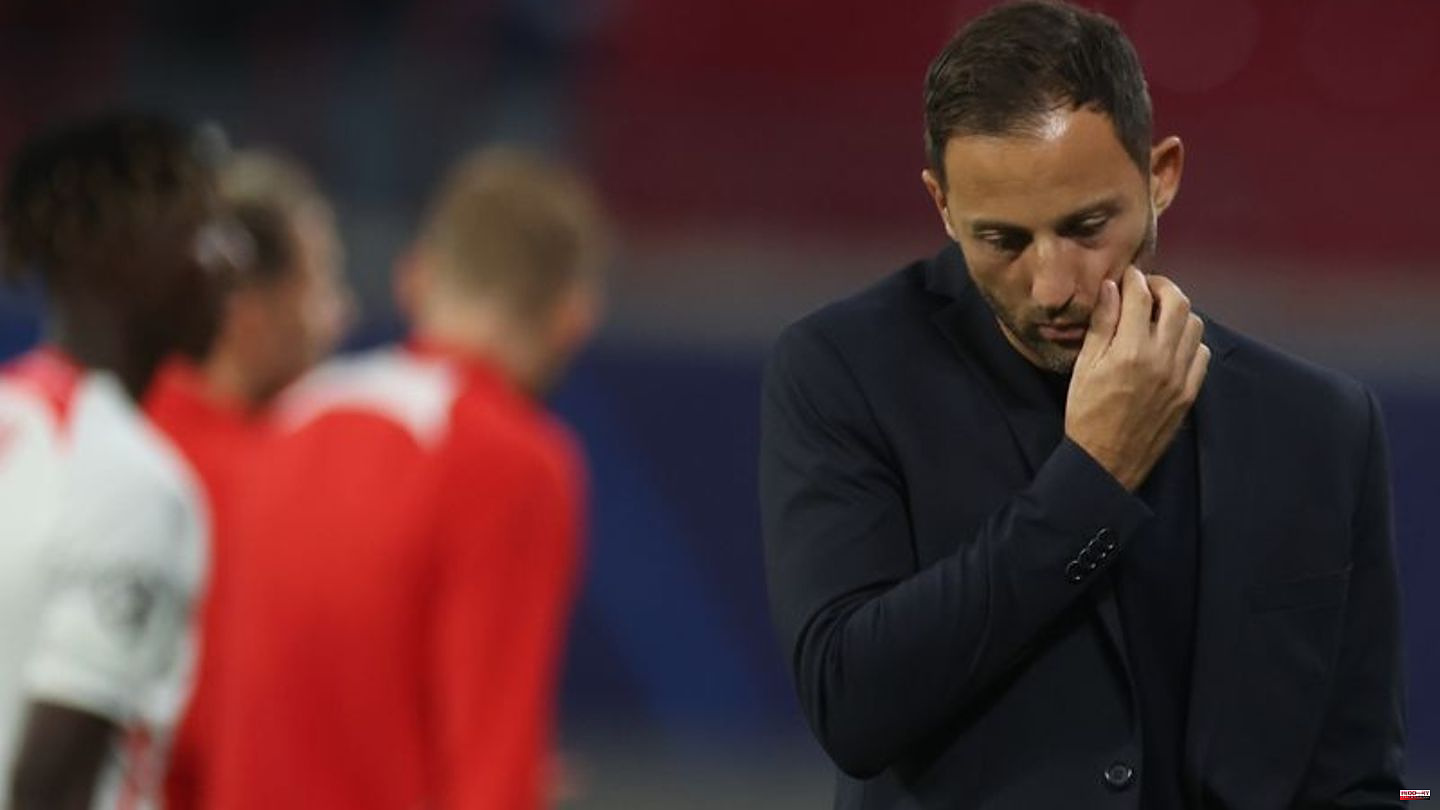 Champions League: Leipzig coach Tedesco is threatened with the end