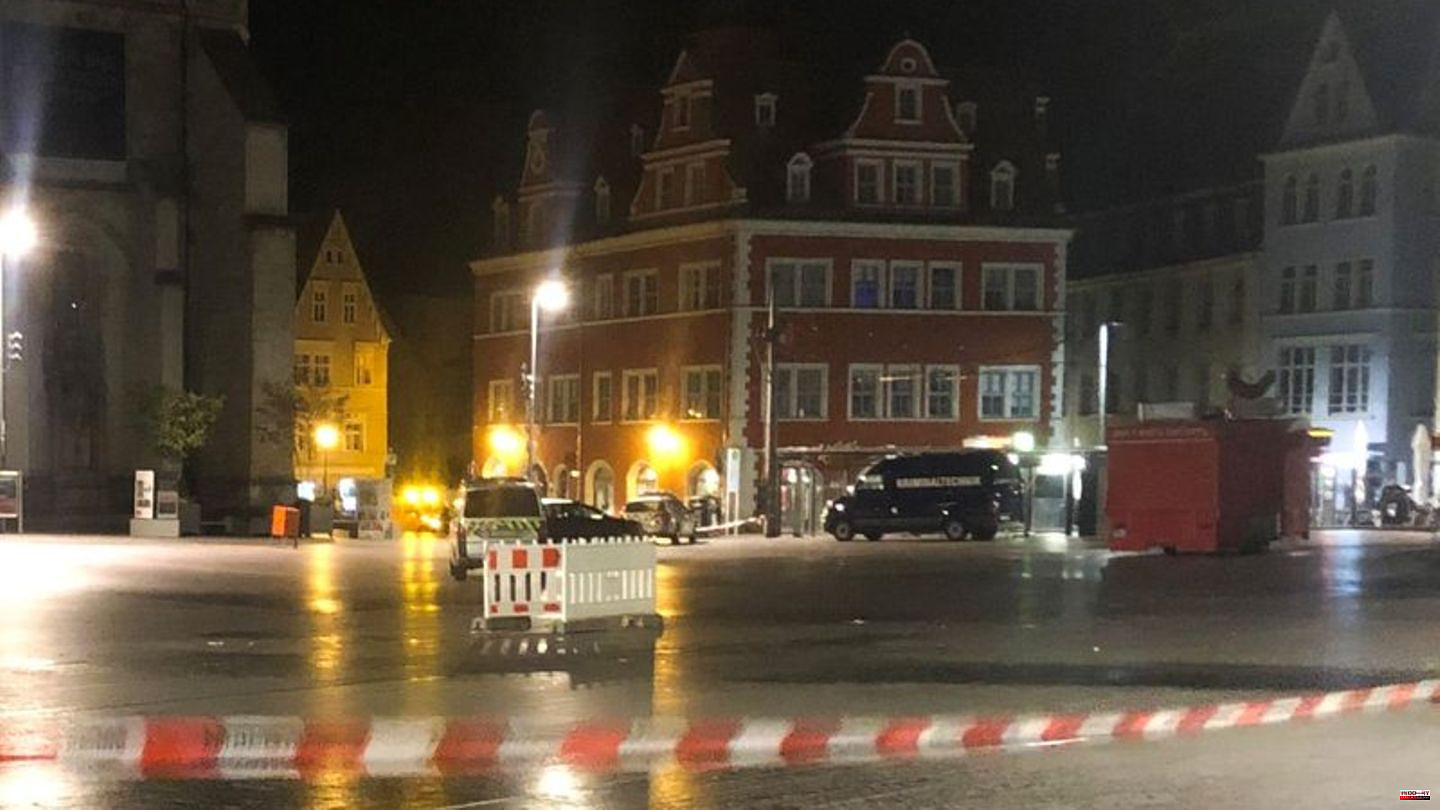 City center: Explosion in Halle: Three seriously injured, cause unclear