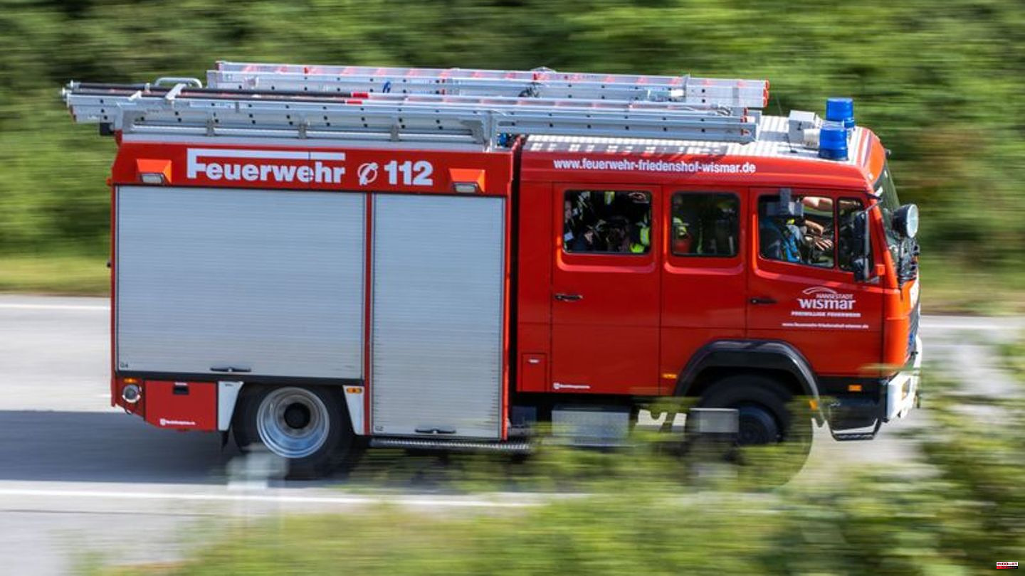 District of Heilbronn: Around 100,000 euros in damage in a hut fire in a forest area