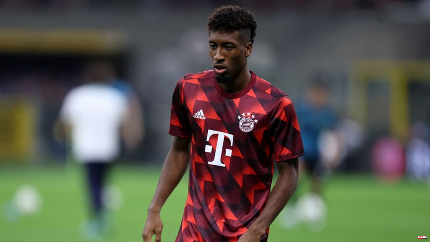 After torn muscle fiber: Kingsley Coman back in running training