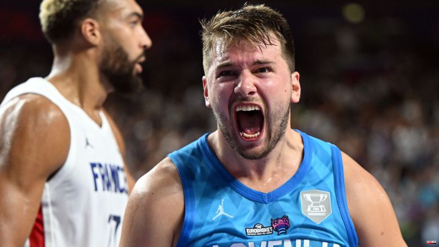 Basketball EM: Thanks to Doncic: Slovenia first in the German group