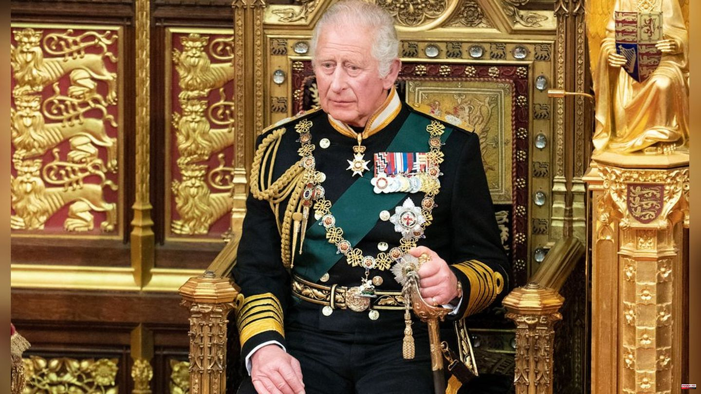 After the death of the Queen: the new monarch is King Charles III.