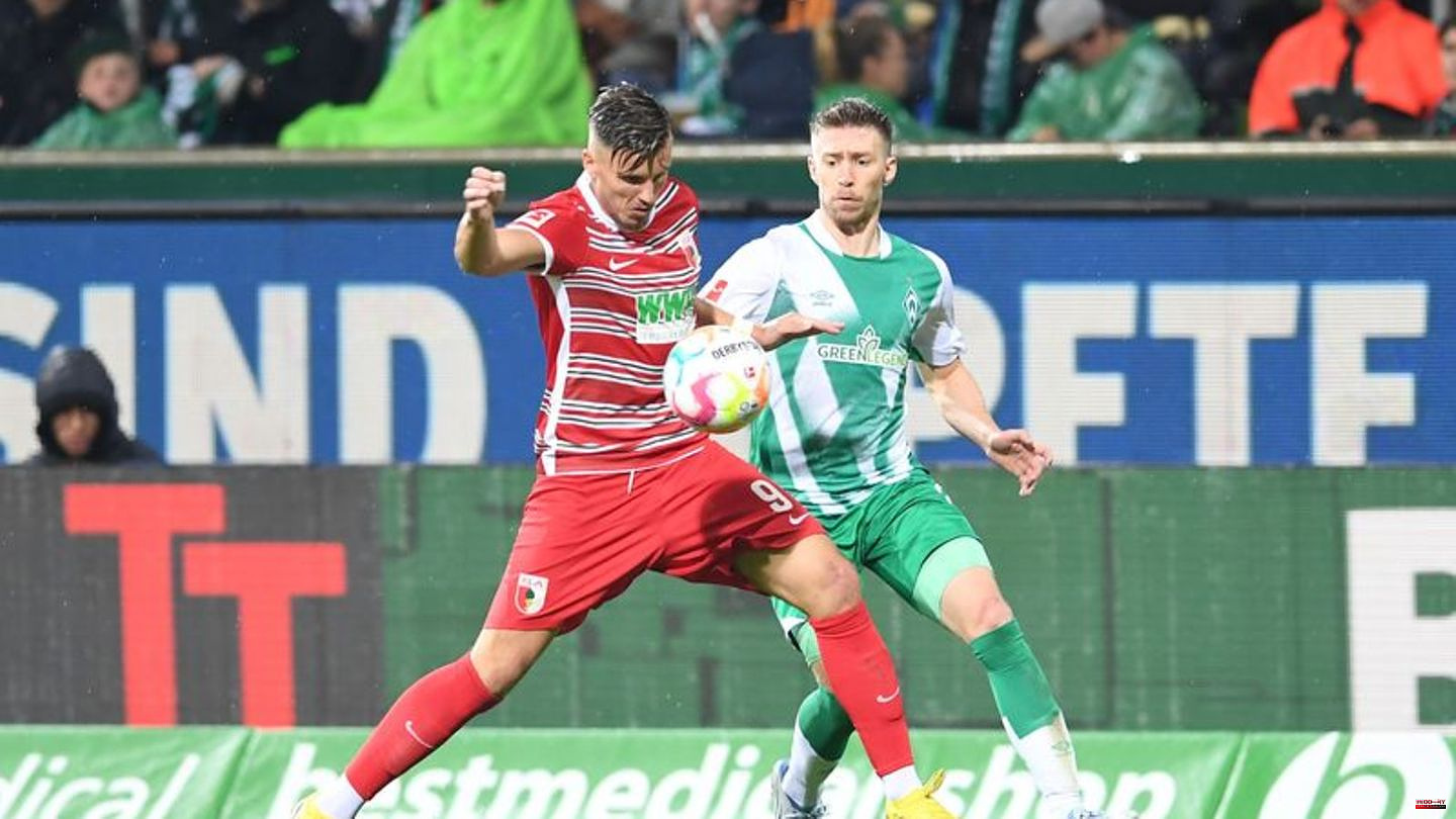 Bundesliga on Friday: Augsburg wins in Bremen and leaves the relegation place