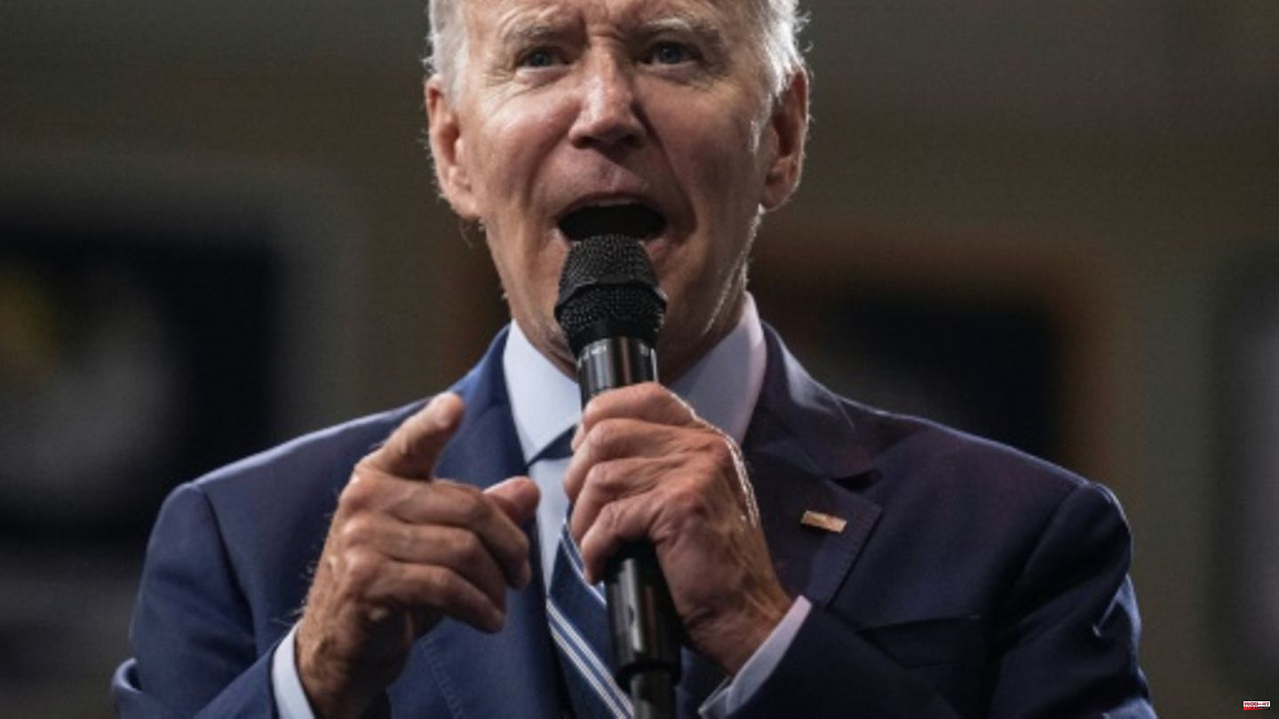 Biden: Trump camp wants to take USA back in time