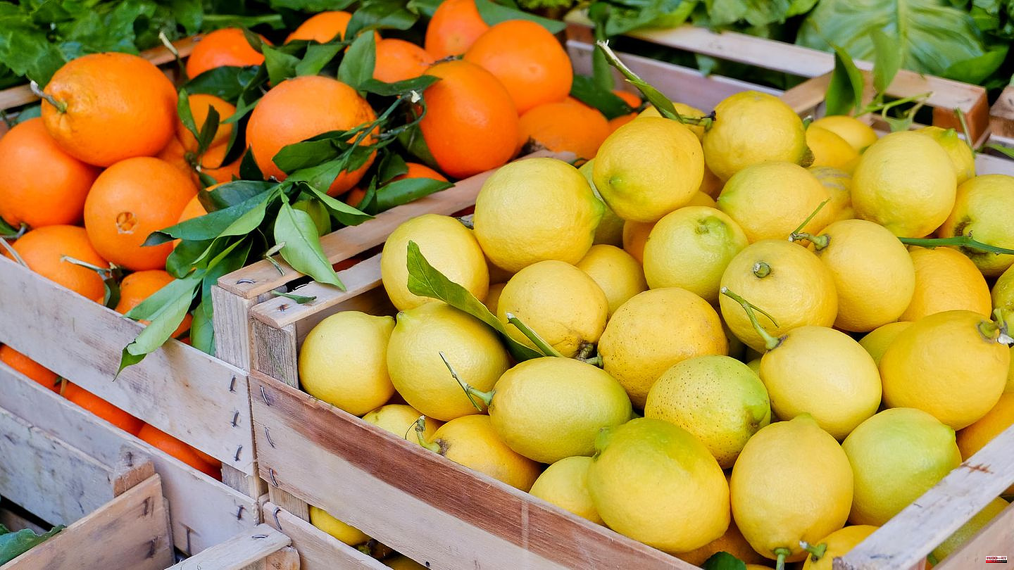 Tesco: Surprised customers: Oranges and lemons at the largest British supermarket chain are not vegan