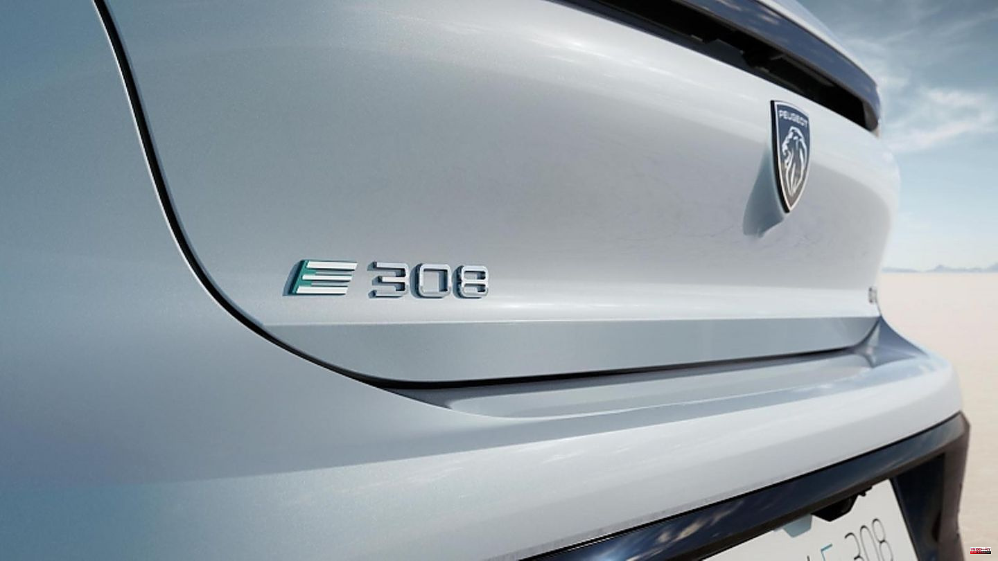 New: Peugeot e-308: From summer with plug