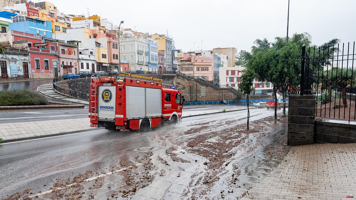 Heavy rain: More than 250 flights in the Canary Islands canceled due to tropical storm