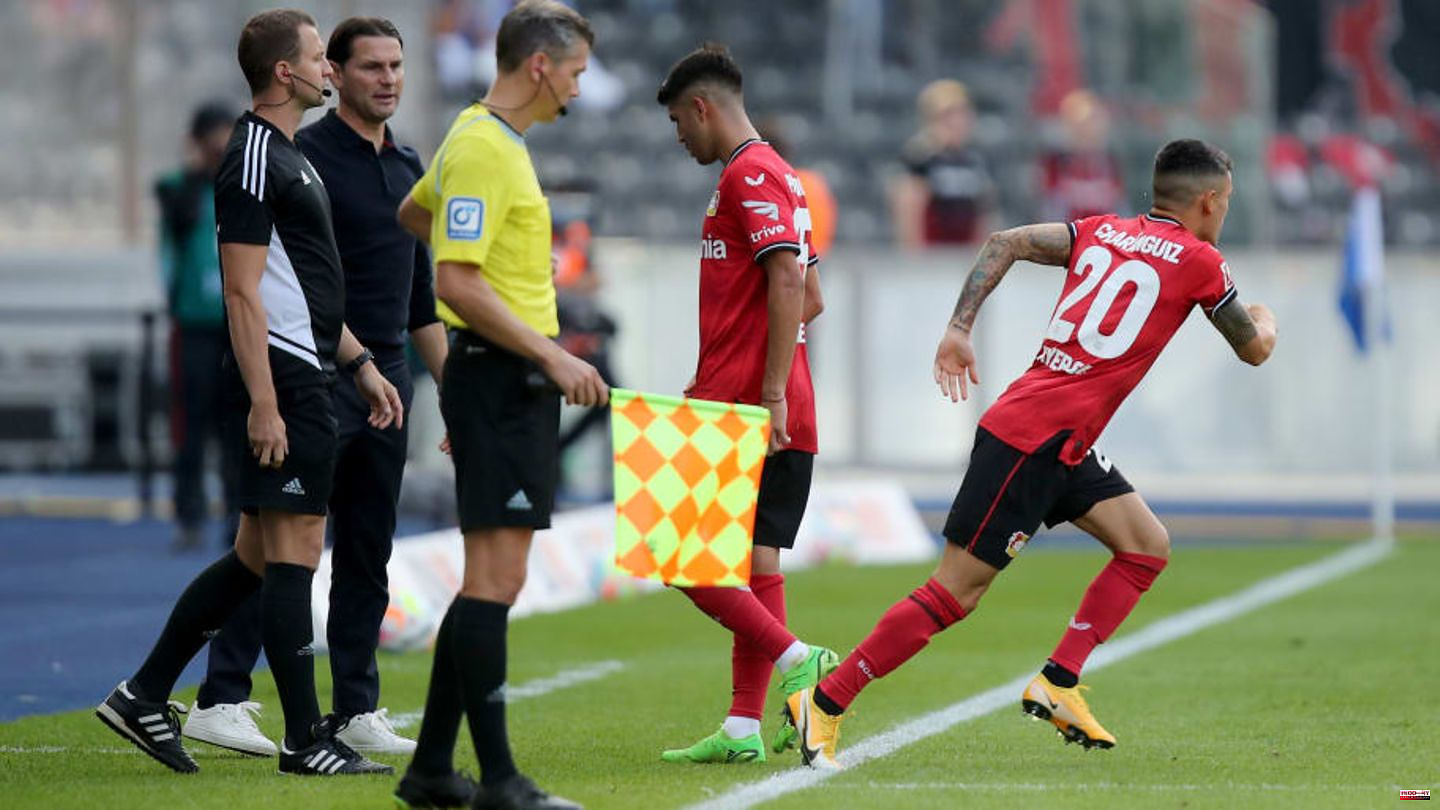 Bayer Leverkusen: Exequiel Palacios is out for weeks