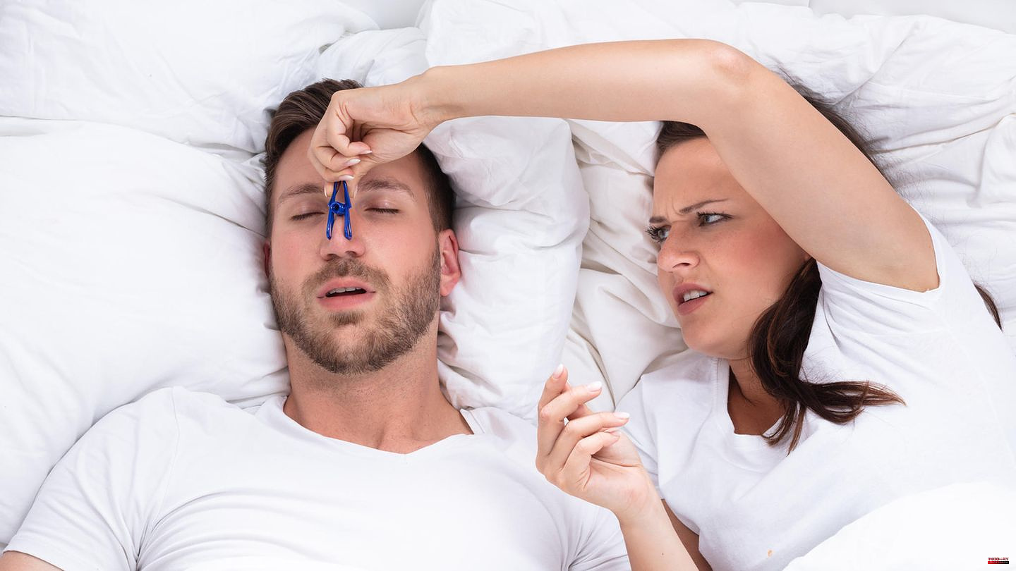 Noise level at night : Stop snoring: These measures promote peaceful sleep