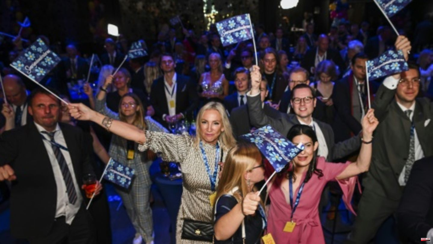 The right-wing camp has a razor-thin lead in Sweden's parliamentary elections