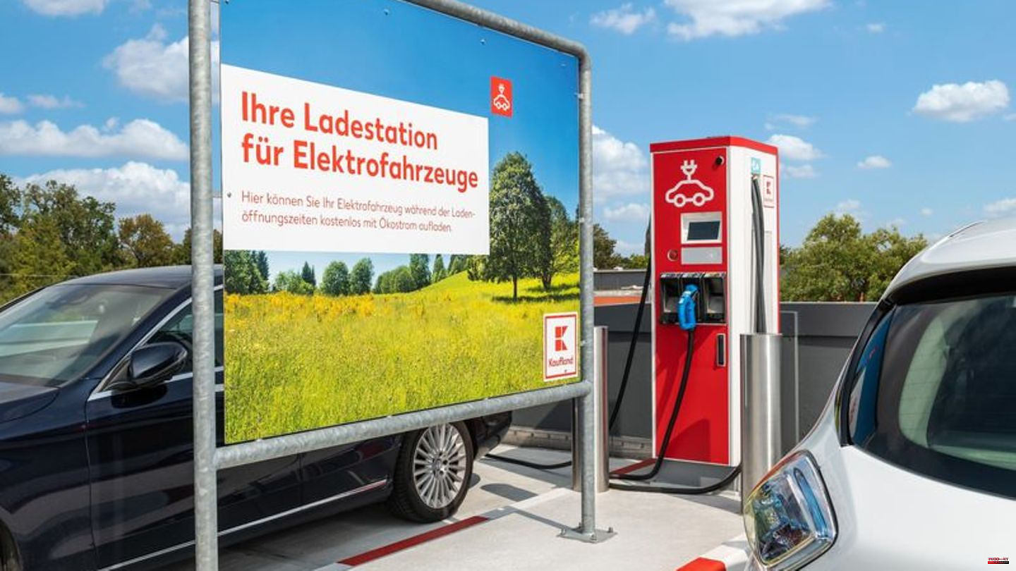 Electromobility: Kaufland and Lidl end free charging of e-cars