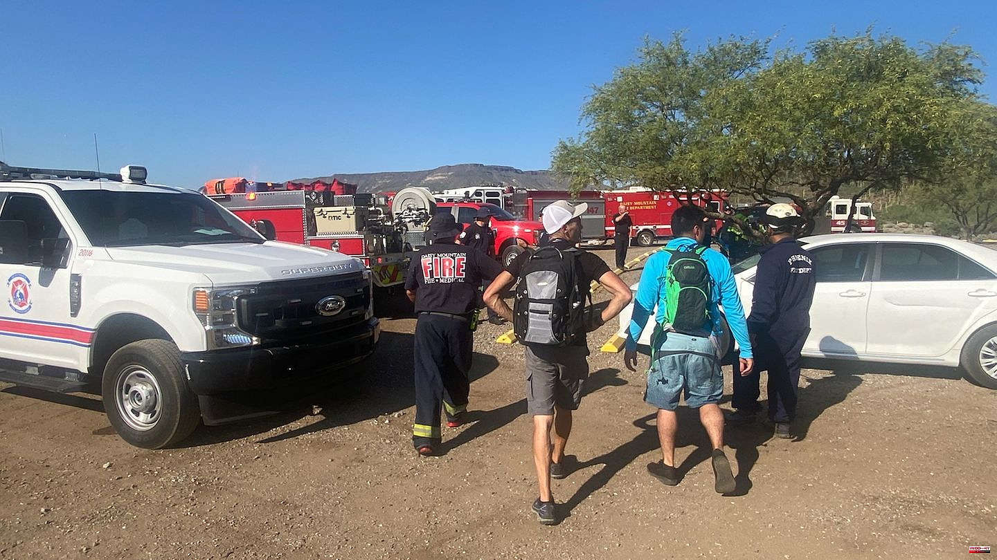 Arizona, USA: Lost hikers run out of water - one dies of heat death