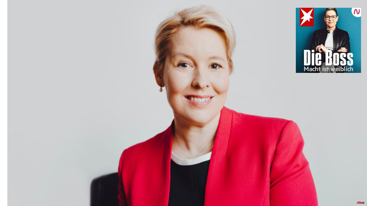 "The boss - power is female": Berlin's mayor Franziska Giffey: "Men do not have to feel disadvantaged"