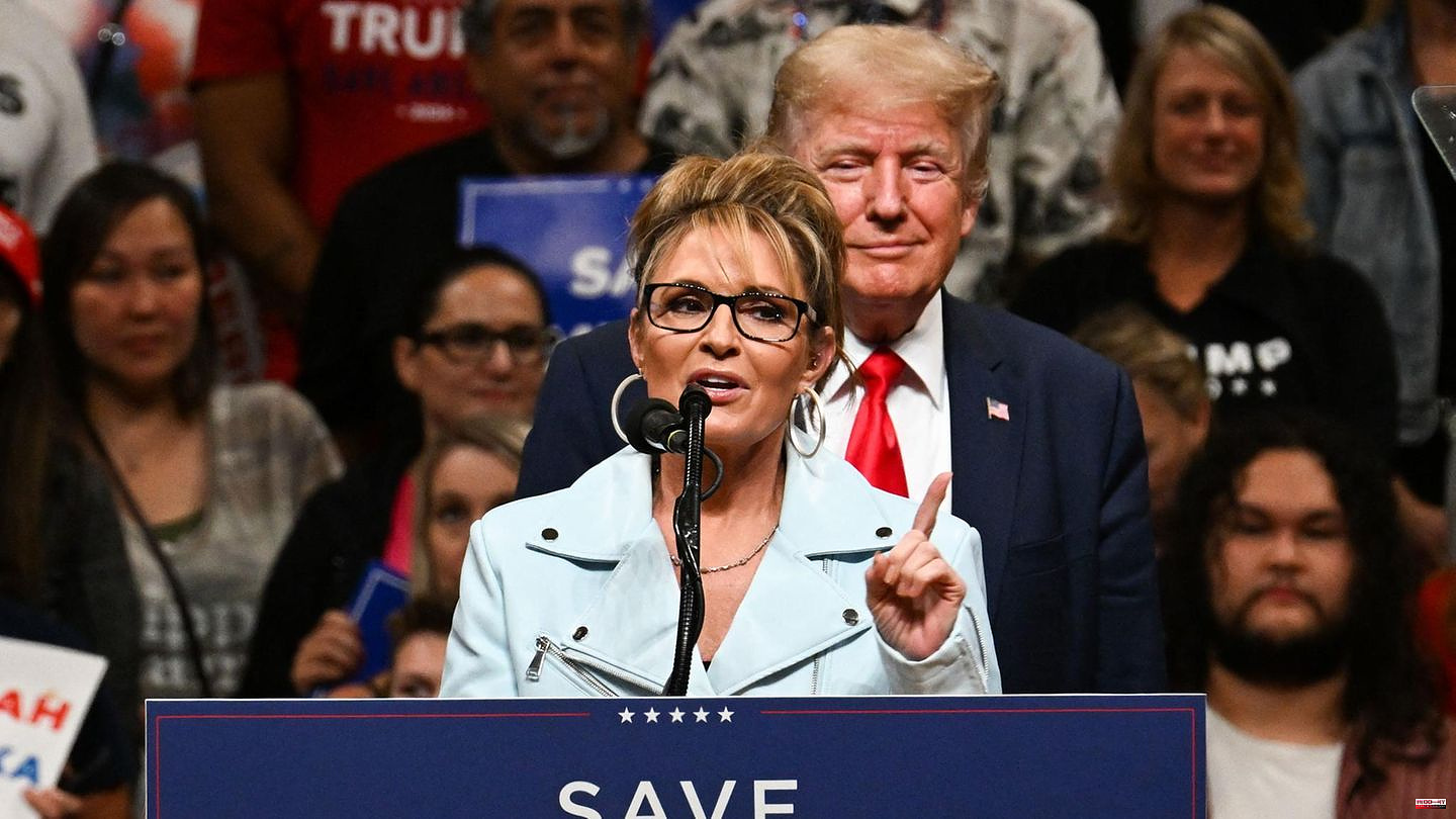 Defeat in the Trump camp: Political comeback failed: Sarah Palin missed entering the House of Representatives