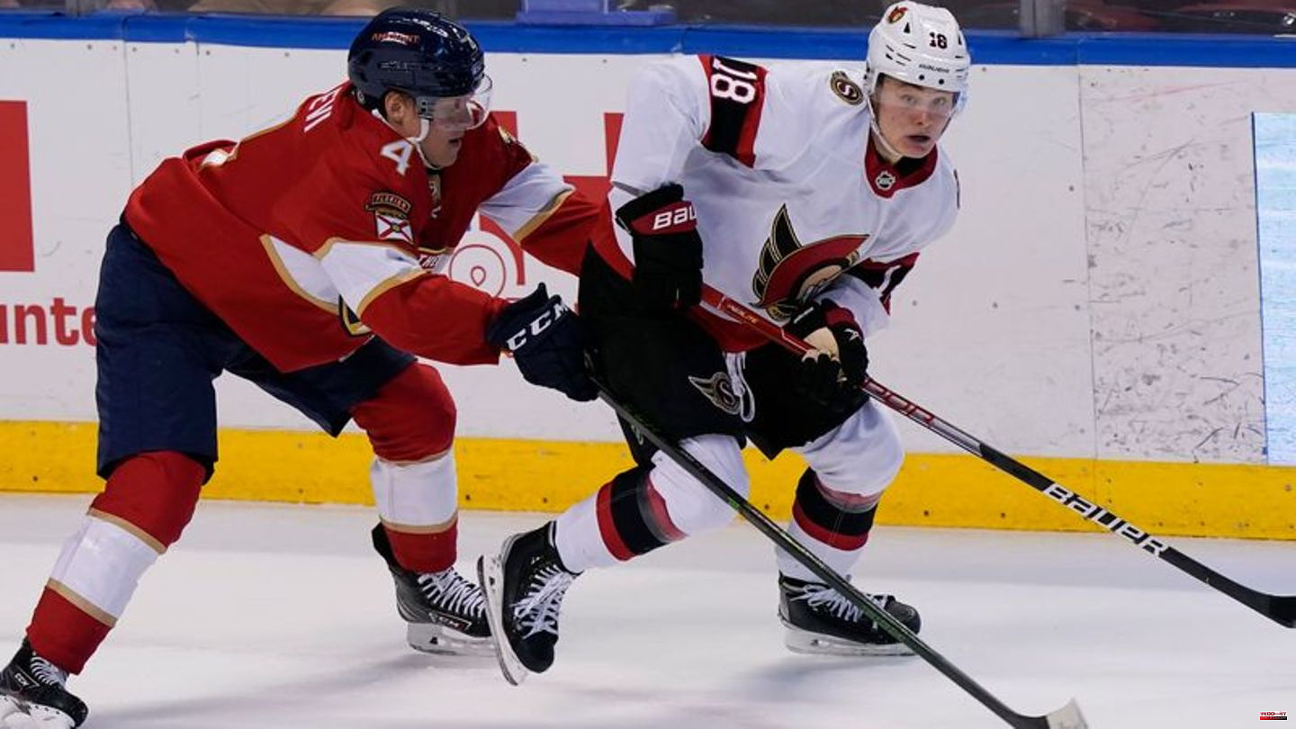 Ice hockey: Stützle receives contract until 2031 with NHL club Ottawa
