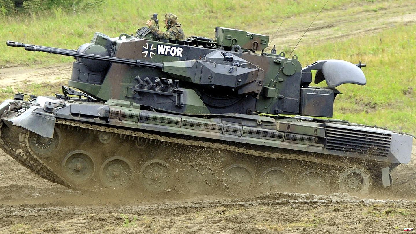 215th day of the war: Twitter video shows German Gepard tanks at the front