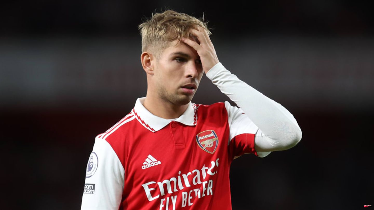 Groin surgery: Emile Smith Rowe is long absent from Arsenal and will miss the World Cup