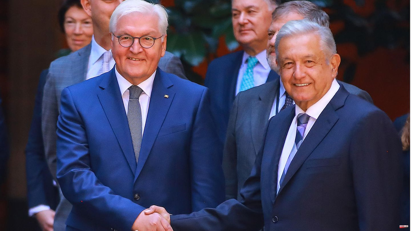 Search for energy sources: Steinmeier brings liquefied gas cooperation with Mexico into play