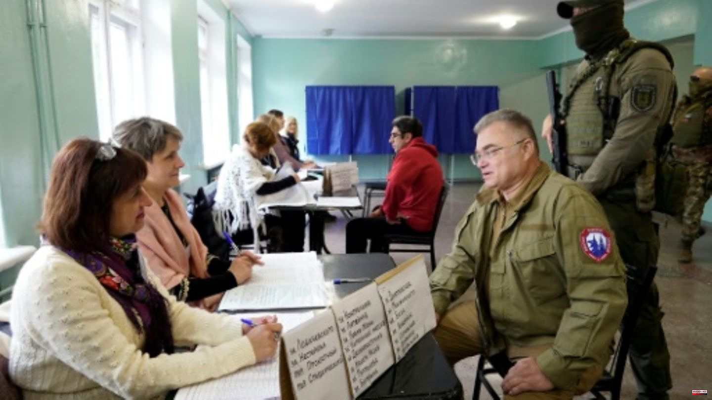 First results published after the conclusion of the "referendums" in Ukraine