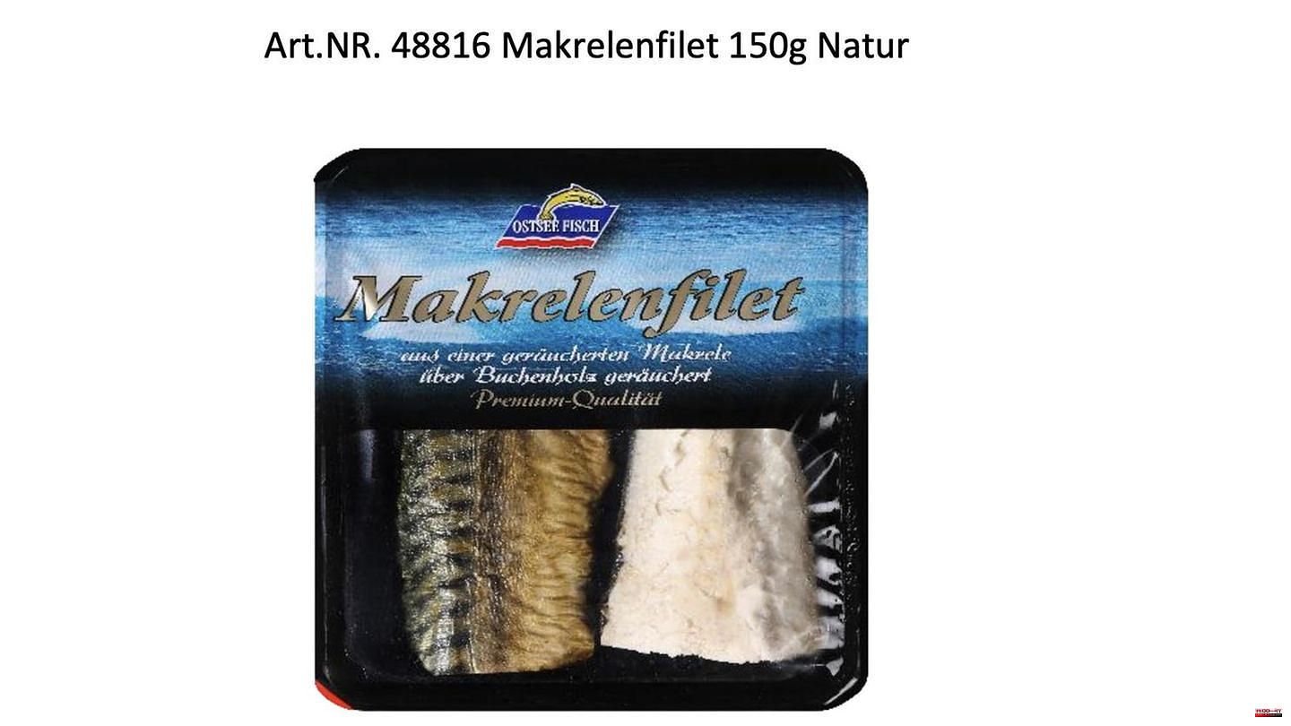 Recall at Rewe and Co.: Danger from listeria - manufacturer calls back fish
