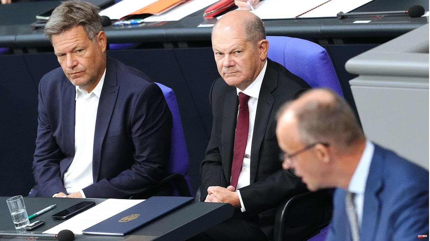 General debate in the Bundestag: Merz' general settlement and Scholz' frontal attack – there is a bang in the Bundestag