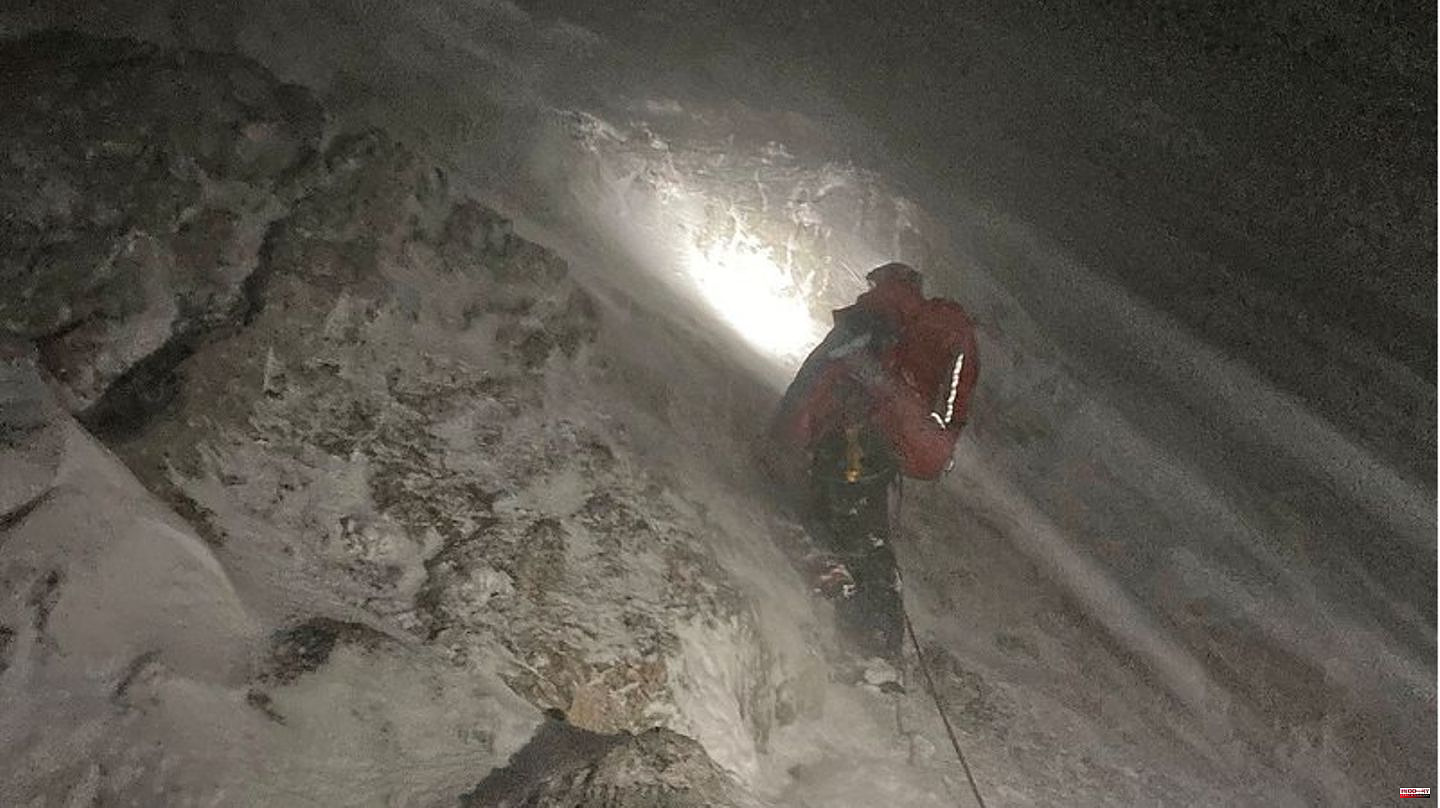 Hochkalter: The search for a mountaineer who had an accident in Bavaria was still unsuccessful