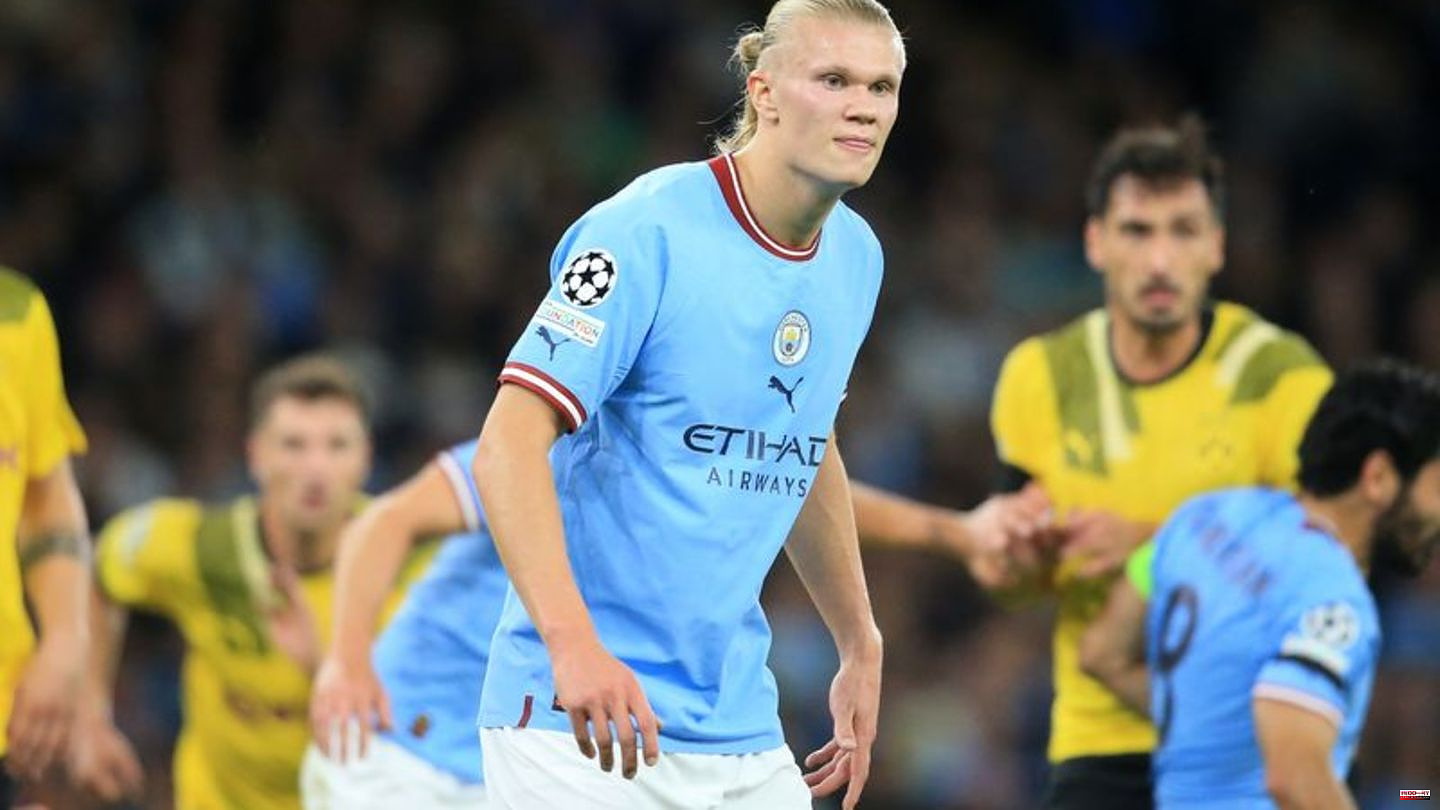 Champions League: Haaland annoys BVB with a late goal for Man City