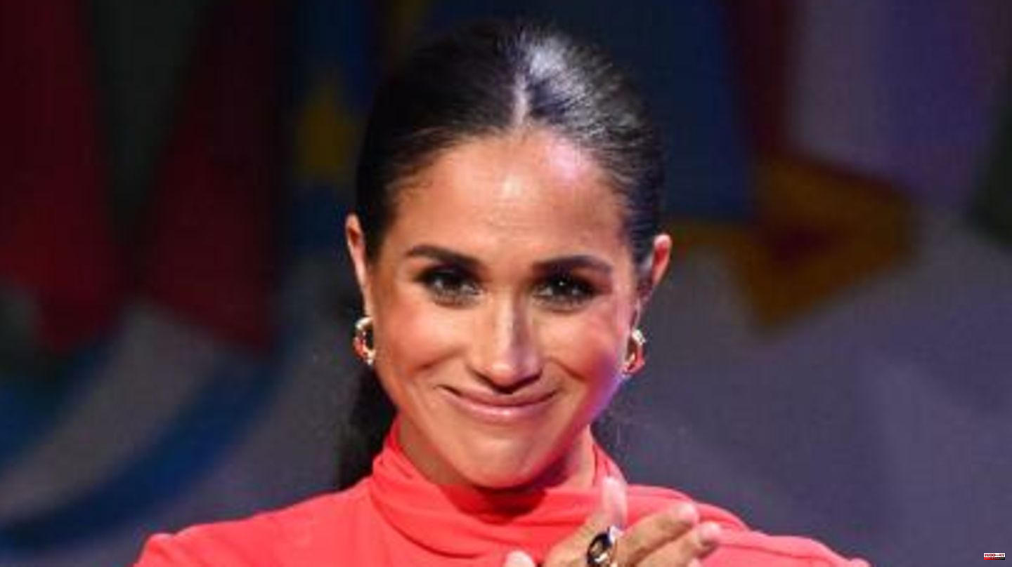 Speech at the "One Young World Summit": Warm, forgiving - but also nervous and egocentric: Duchess Meghan confused in Manchester