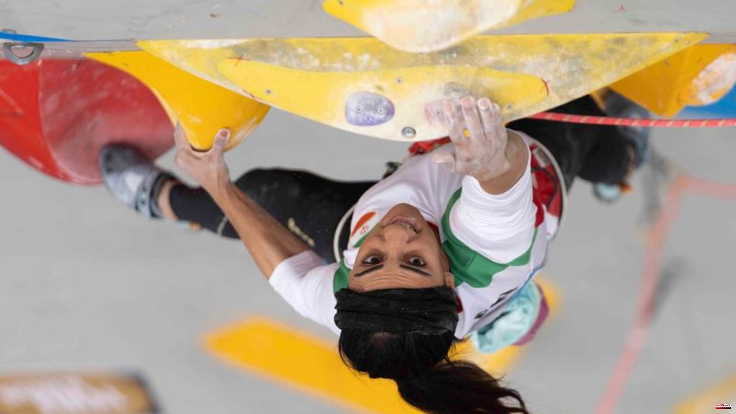 Headscarf protests: Iranian climber Elnas Rekabi reports on Instagram