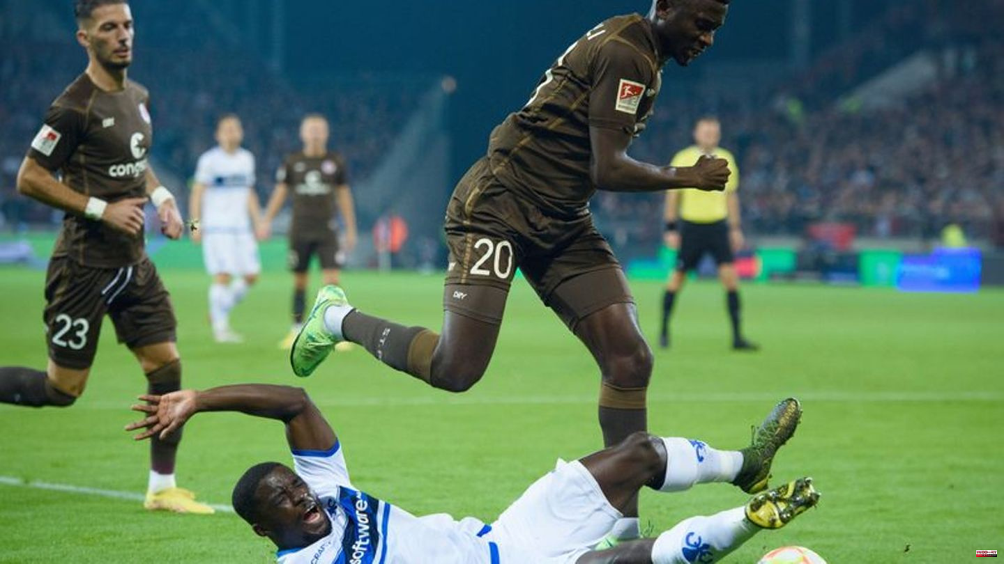 2nd league: Darmstadt 98 gets a point at home strong FC St. Pauli
