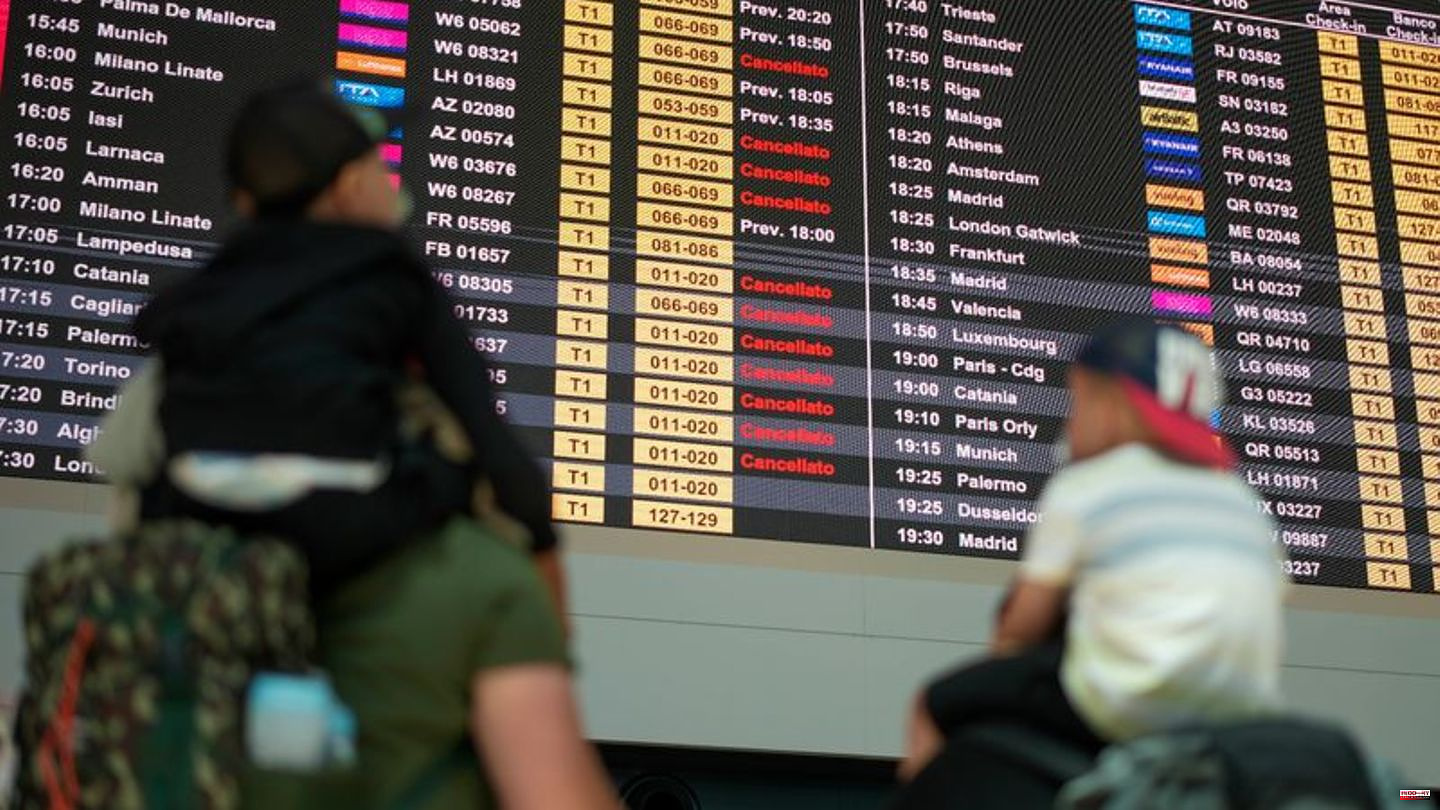 Air traffic: Warning strike in Italy - numerous flights canceled