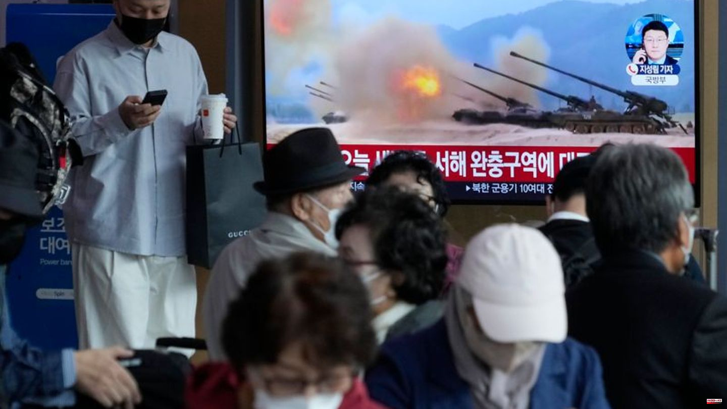 Conflict: South Korea: North Korea fires artillery shells again