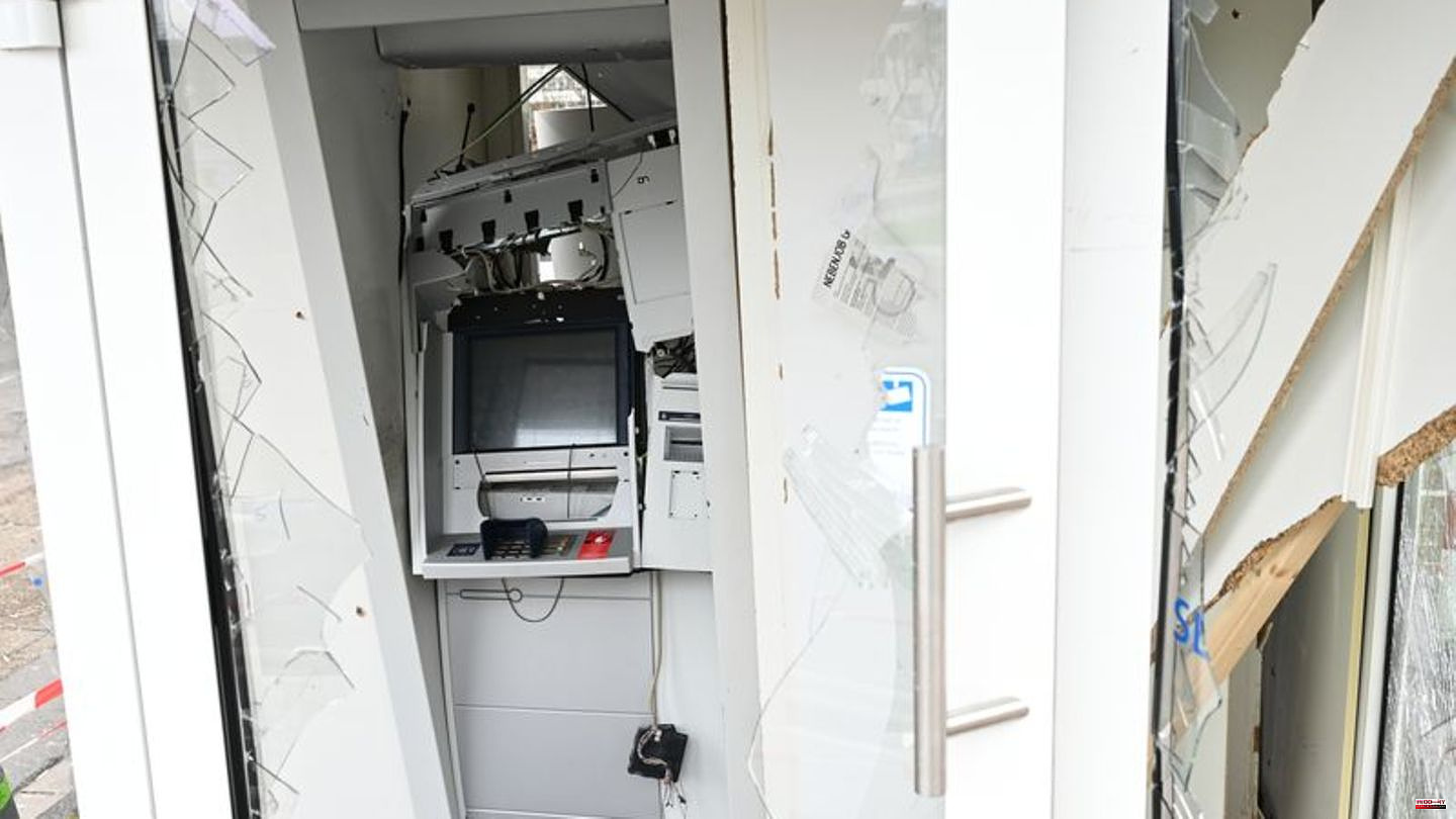 Crime: Europol sounds the alarm: violent attacks on ATMs
