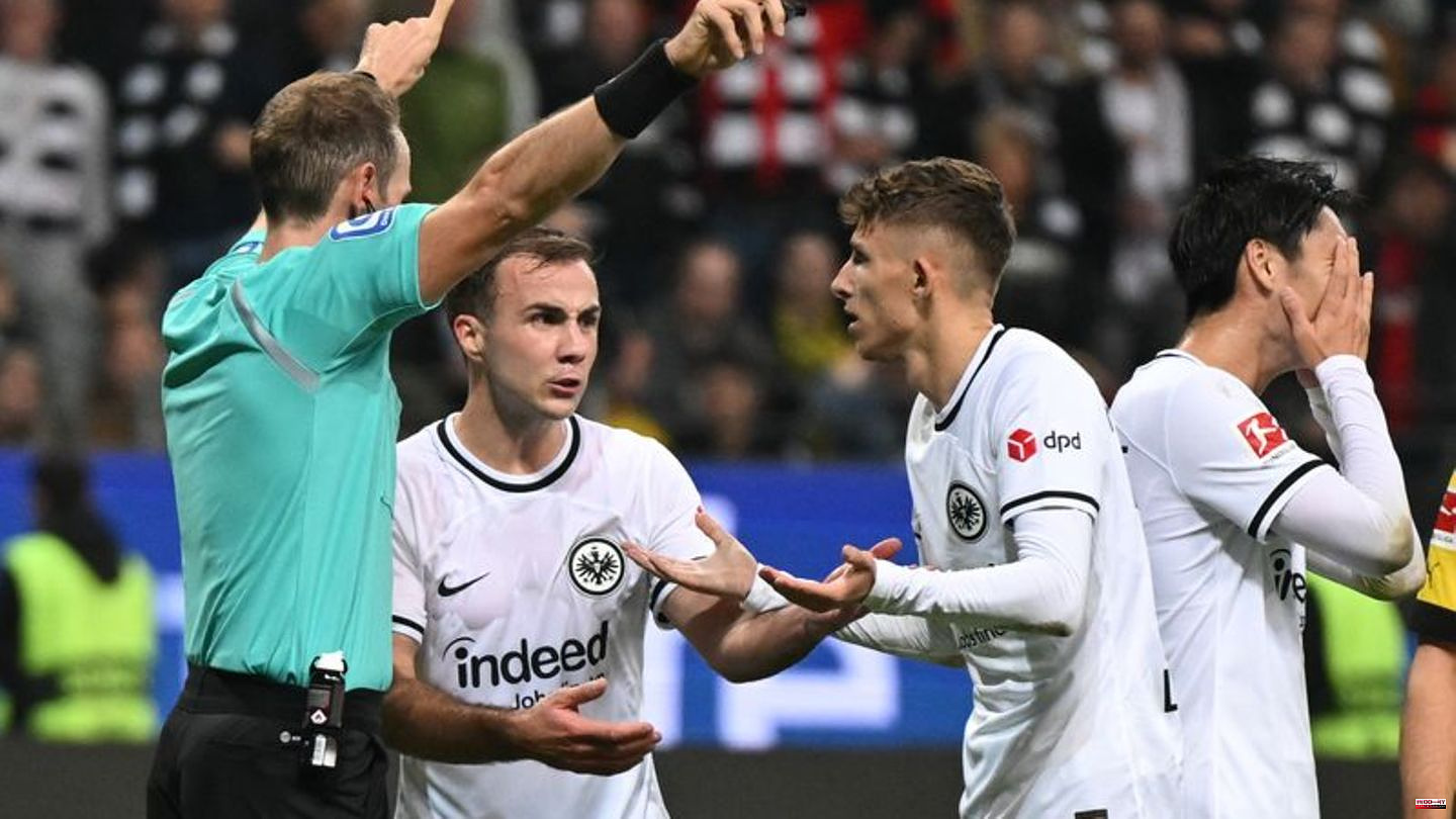 Bundesliga: Frankfurt's anger at the video evidence - referee as "Pussy"