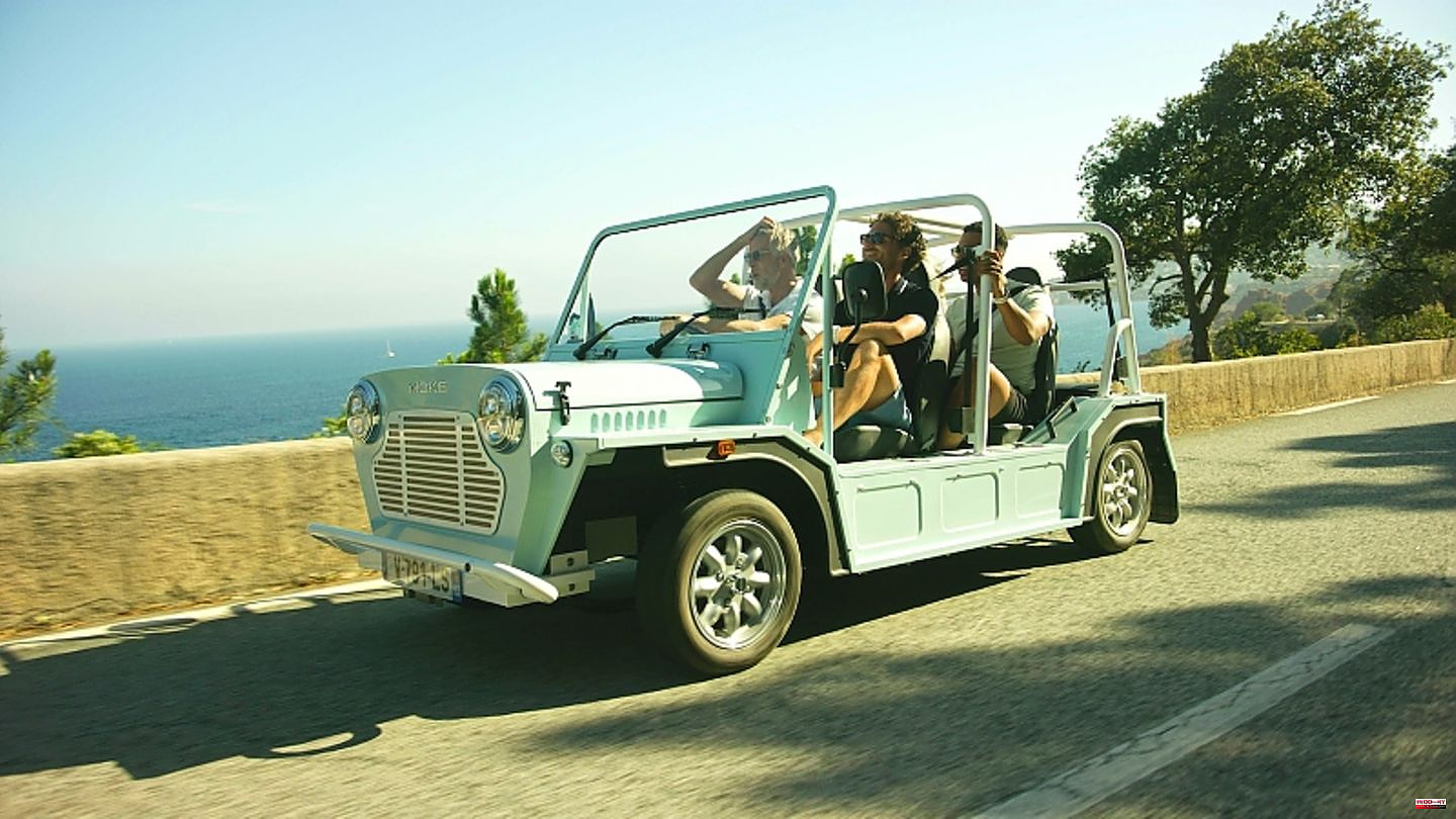 driving legend: cult model is revived - the Moke Californian comes back as an electric car