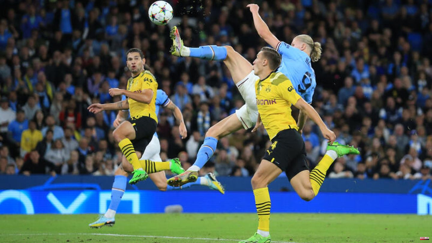 European Cup 2022/2023: Borussia Dortmund vs. Manchester City: This is how you can watch the Champions League live
