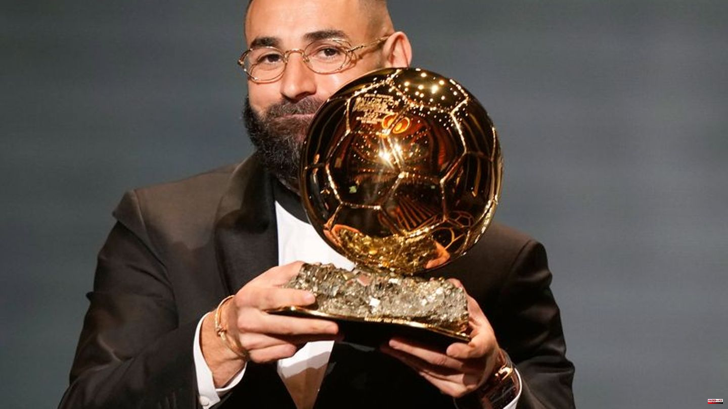 Honor in Paris: "Childhood dream": Benzema wins Ballon d'Or ahead of Mané