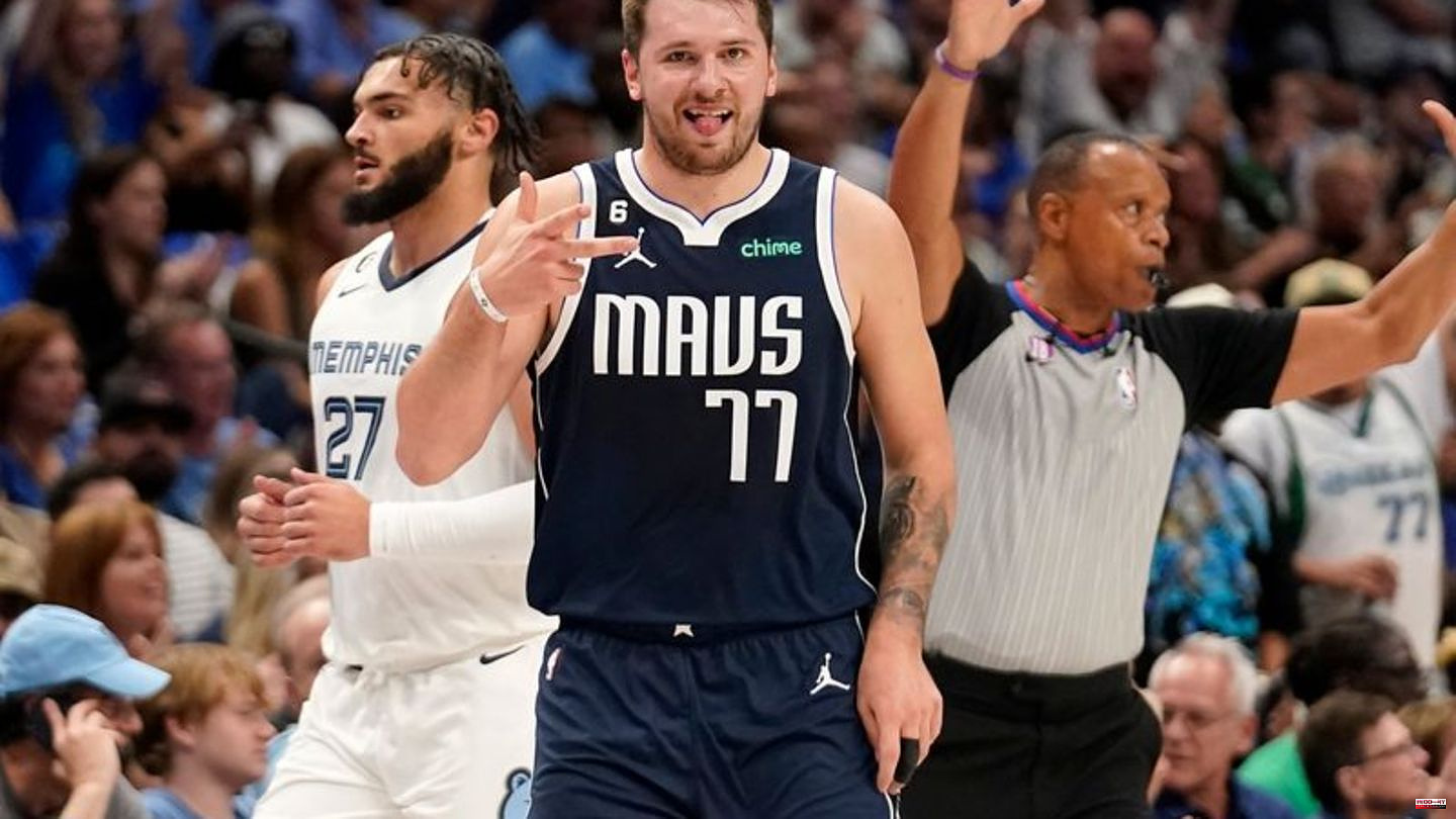 Basketball: NBA: Doncic leads Dallas to a smashing victory against Memphis