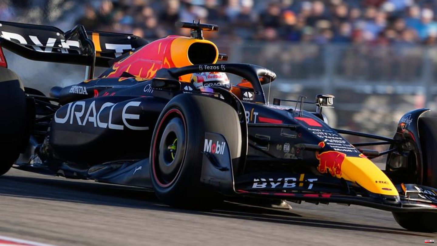 Formula 1: world champion Verstappen with best time before Austin qualification