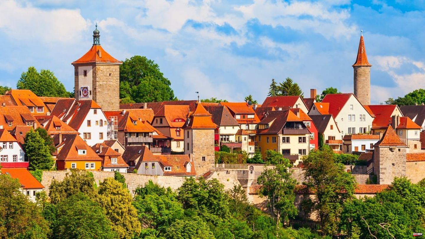 Rothenburg ob der Tauber: The most beautiful squares in the medieval city
