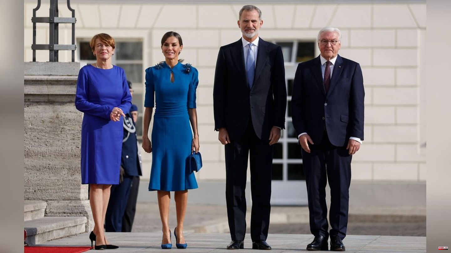 King Felipe VI and Queen Letizia: Frank-Walter Steinmeier receives the royal couple