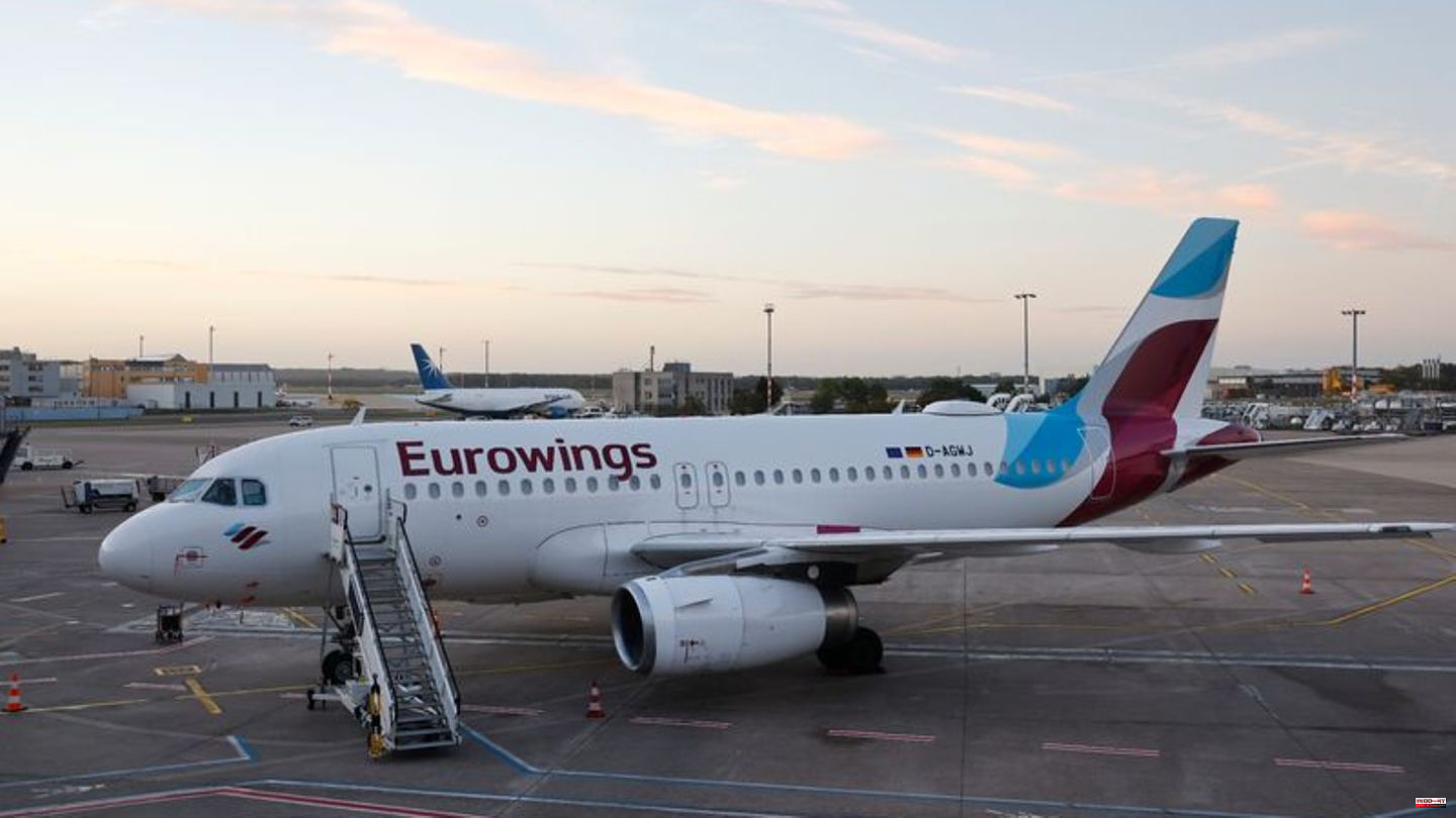 Air traffic: Eurowings strike causes over 140 flight cancellations in NRW
