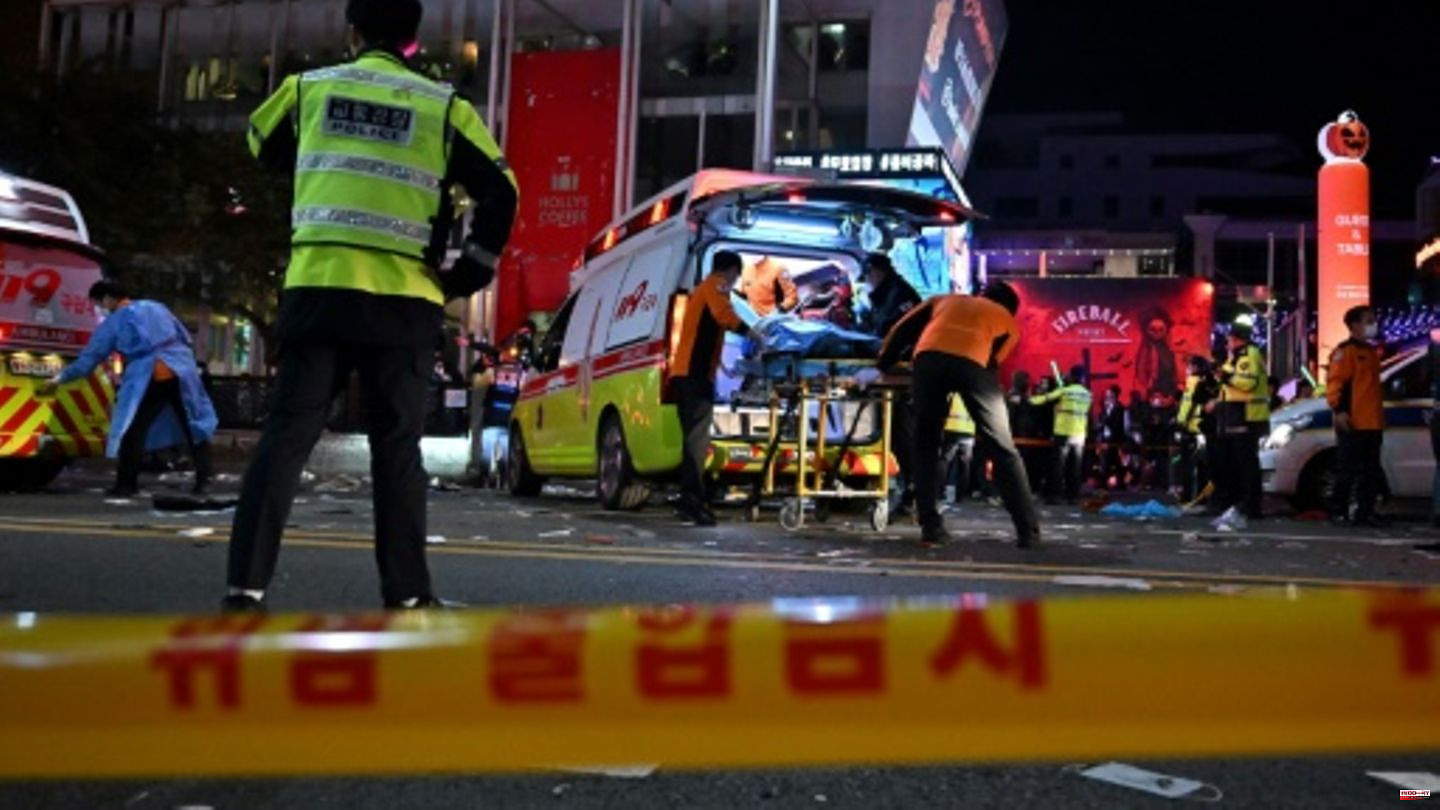 More than 150 dead and many injured in stampede in Seoul